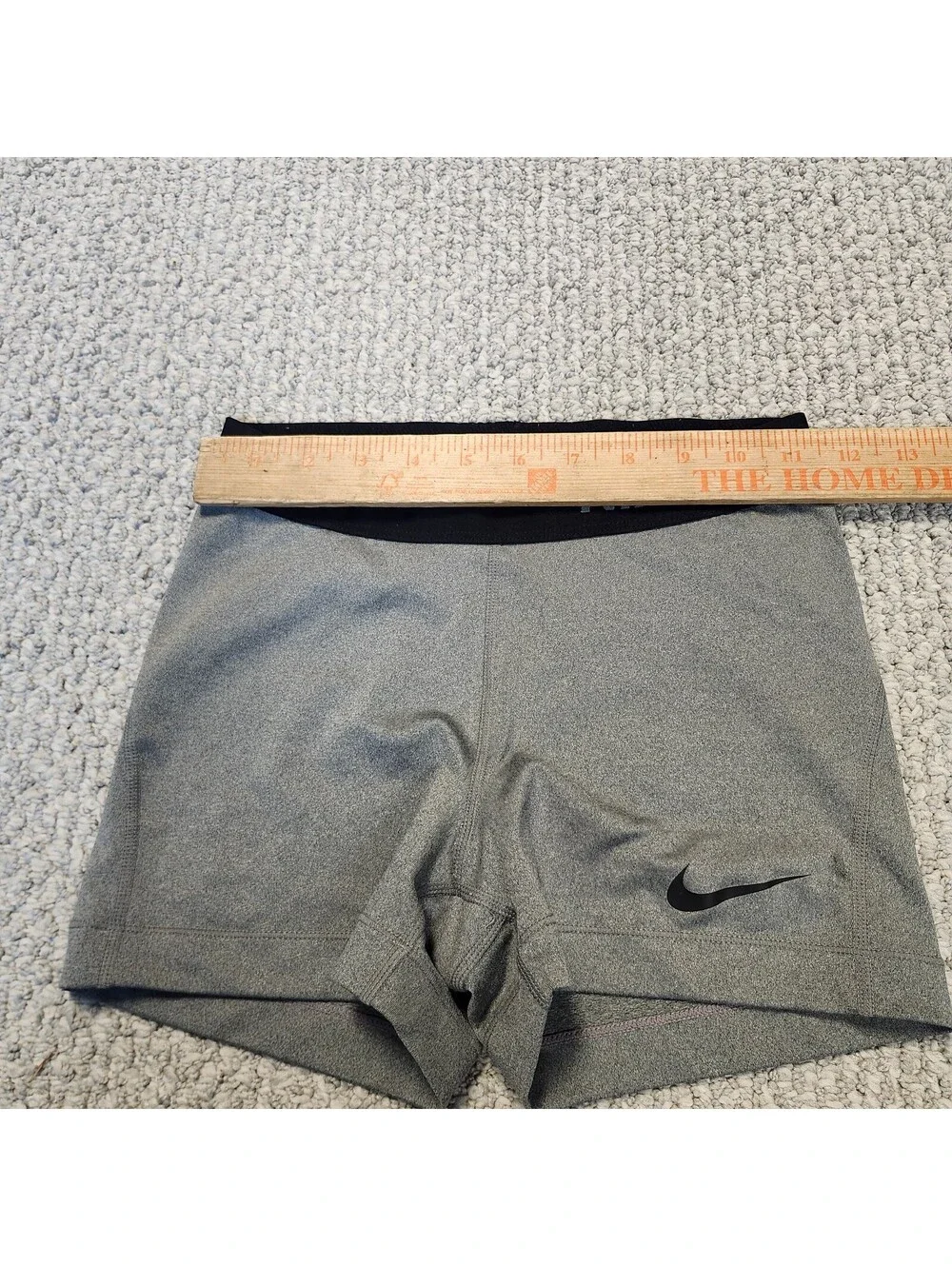 Nike Pro Gray Dri-FIT Athletic Shorts Size Small